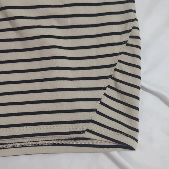 BDG Striped Pencil Mini Skirt w/ Pockets, Color Cream/Black Size S - Picture 7 of 11